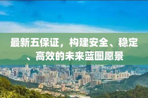 最新五保證，構建安全、穩定、高效的未來藍圖愿景