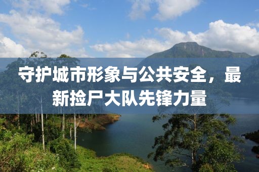 守護城市形象與公共安全，最新撿尸大隊先鋒力量