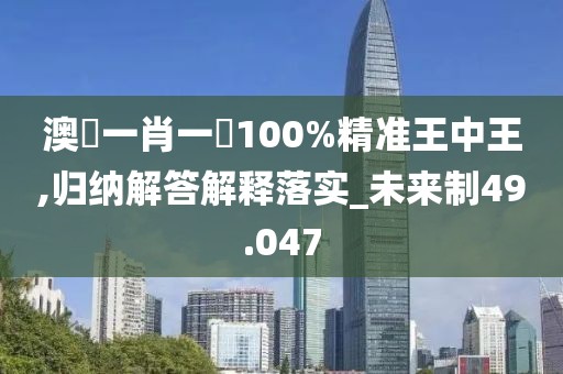 澳門一肖一碼100%精準王中王,歸納解答解釋落實_未來制49.047