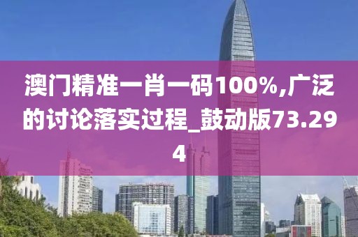 澳門精準一肖一碼100%,廣泛的討論落實過程_鼓動版73.294