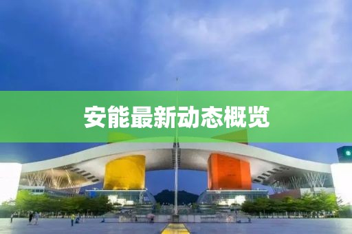 安能最新動態概覽