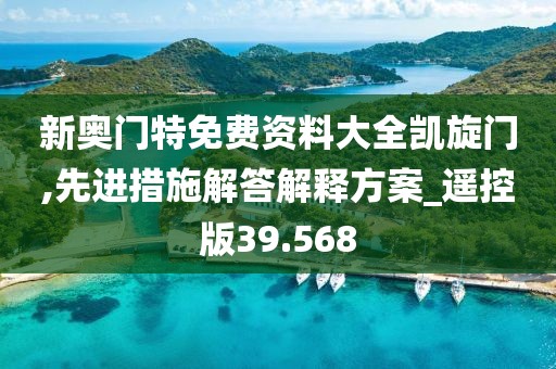 新奧門特免費資料大全凱旋門,先進措施解答解釋方案_遙控版39.568