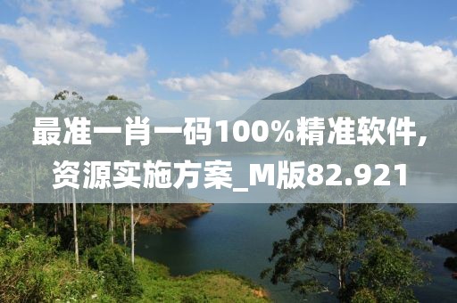 最準一肖一碼100%精準軟件,資源實施方案_M版82.921