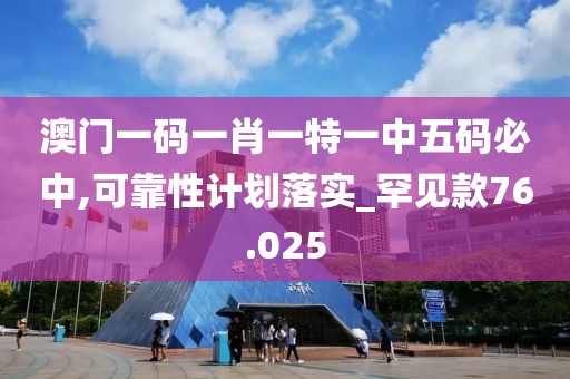 澳門一碼一肖一特一中五碼必中,可靠性計劃落實_罕見款76.025