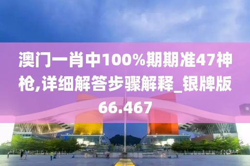 澳門一肖中100%期期準47神槍,詳細解答步驟解釋_銀牌版66.467