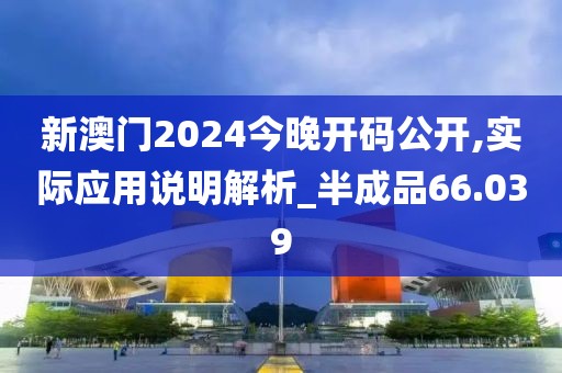 新澳門2024今晚開碼公開,實際應用說明解析_半成品66.039