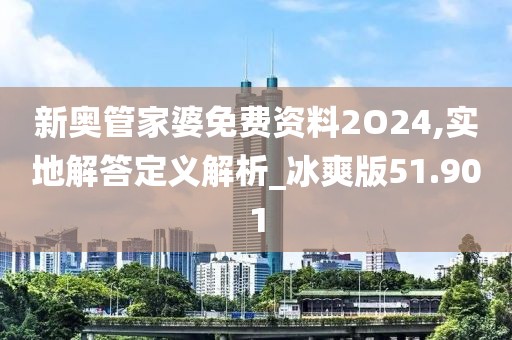 新奧管家婆免費資料2O24,實地解答定義解析_冰爽版51.901