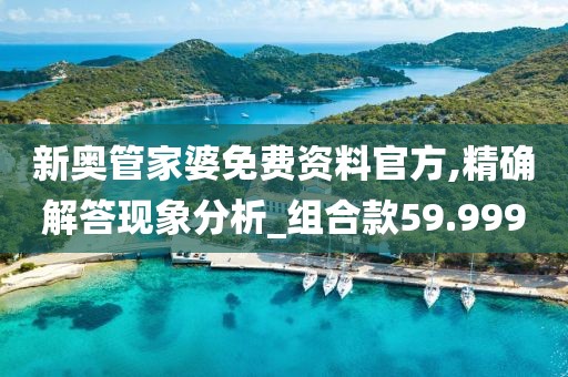 新奧管家婆免費資料官方,精確解答現象分析_組合款59.999