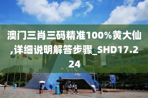 澳門三肖三碼精準100%黃大仙,詳細說明解答步驟_SHD17.224