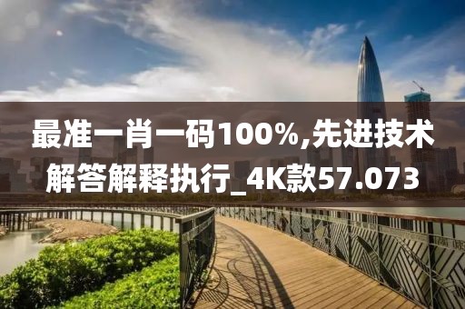 最準一肖一碼100%,先進技術解答解釋執行_4K款57.073