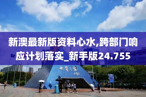 新澳最新版資料心水,跨部門響應計劃落實_新手版24.755