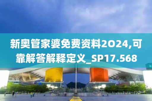 新奧管家婆免費資料2O24,可靠解答解釋定義_SP17.568