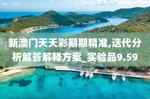 新澳門天天彩期期精準,迭代分析解答解釋方案_實驗品9.59