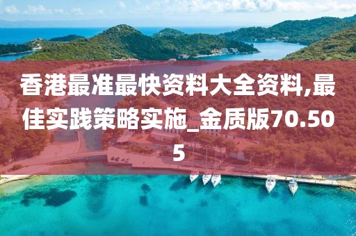 香港最準最快資料大全資料,最佳實踐策略實施_金質版70.505