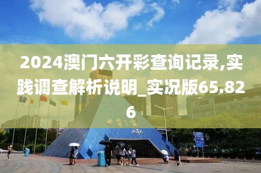 2024澳門六開彩查詢記錄,實踐調查解析說明_實況版65.826