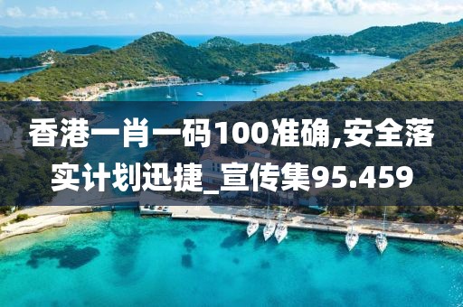 香港一肖一碼100準確,安全落實計劃迅捷_宣傳集95.459