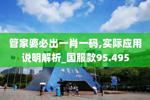 管家婆必出一肖一碼,實際應用說明解析_國服款95.495