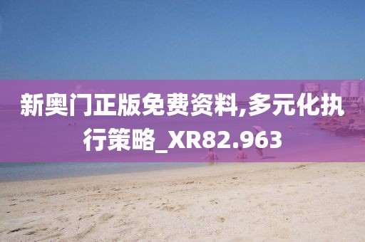新奧門正版免費資料,多元化執行策略_XR82.963