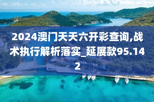 2024澳門天天六開彩查詢,戰術執行解析落實_延展款95.142