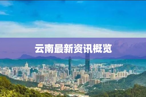 云南最新資訊概覽