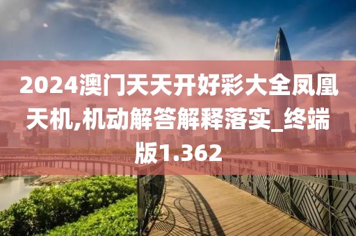2024澳門天天開好彩大全鳳凰天機,機動解答解釋落實_終端版1.362