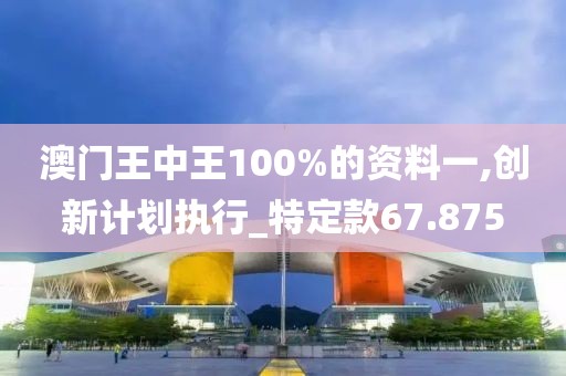 澳門王中王100%的資料一,創新計劃執行_特定款67.875