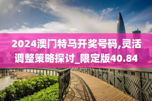 2024澳門特馬開獎號碼,靈活調整策略探討_限定版40.84