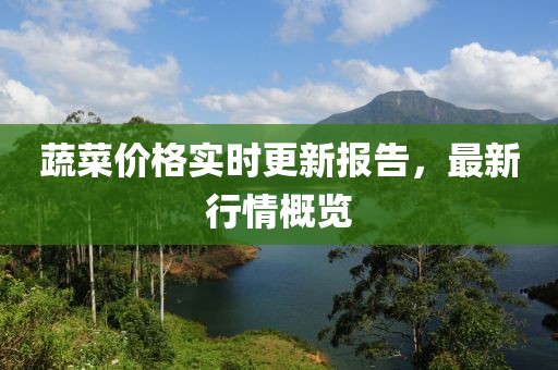 蔬菜價格實時更新報告，最新行情概覽