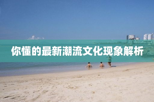 你懂的最新潮流文化現象解析