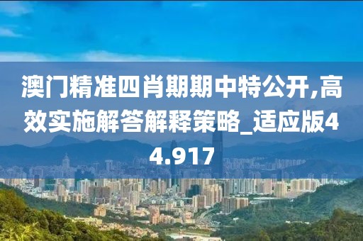 澳門精準四肖期期中特公開,高效實施解答解釋策略_適應版44.917