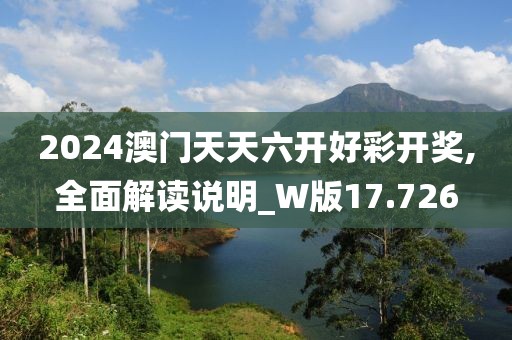 2024澳門天天六開好彩開獎,全面解讀說明_W版17.726