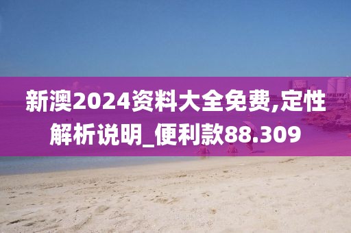 新澳2024資料大全免費,定性解析說明_便利款88.309