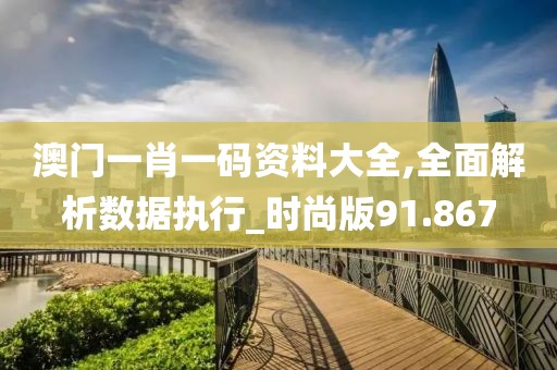 澳門一肖一碼資料大全,全面解析數據執行_時尚版91.867