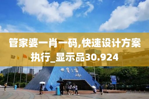 管家婆一肖一碼,快速設計方案執行_顯示品30.924