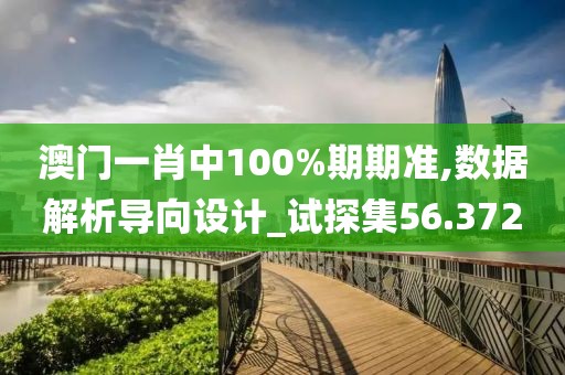 澳門一肖中100%期期準,數據解析導向設計_試探集56.372