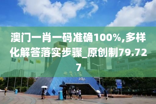 澳門一肖一碼準確100%,多樣化解答落實步驟_原創制79.727
