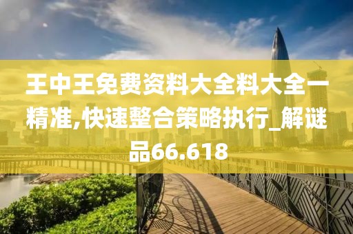 王中王免費資料大全料大全一精準,快速整合策略執行_解謎品66.618