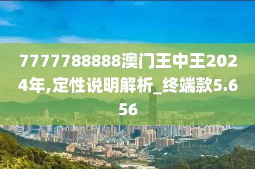 7777788888澳門王中王2024年,定性說明解析_終端款5.656