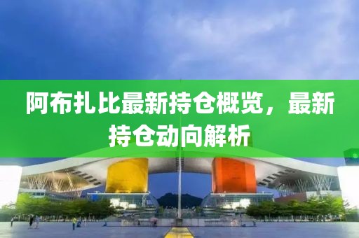 阿布扎比最新持倉概覽，最新持倉動向解析