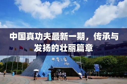 中國真功夫最新一期，傳承與發揚的壯麗篇章