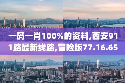 一碼一肖100%的資料,西安911路最新線路,冒險版77.16.65