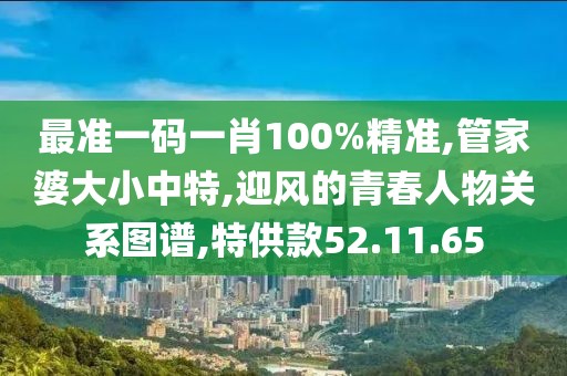最準一碼一肖100%精準,管家婆大小中特,迎風的青春人物關系圖譜,特供款52.11.65