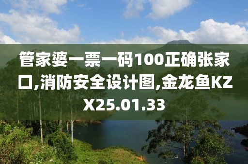 管家婆一票一碼100正確張家口,消防安全設計圖,金龍魚KZX25.01.33