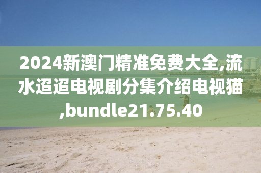 2024新澳門精準免費大全,流水迢迢電視劇分集介紹電視貓,bundle21.75.40