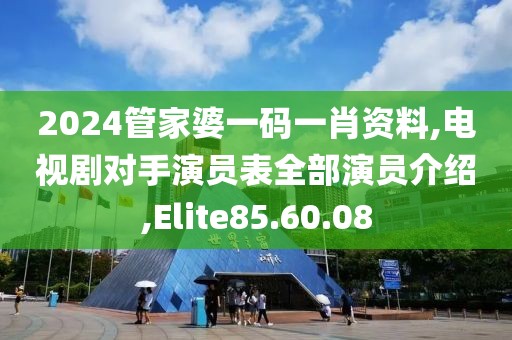 2024管家婆一碼一肖資料,電視劇對手演員表全部演員介紹,Elite85.60.08
