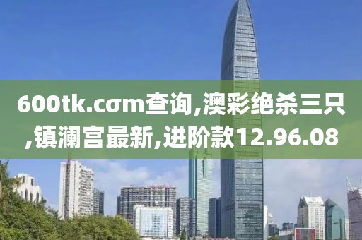 600tk.cσm查詢,澳彩絕殺三只,鎮瀾宮最新,進階款12.96.08