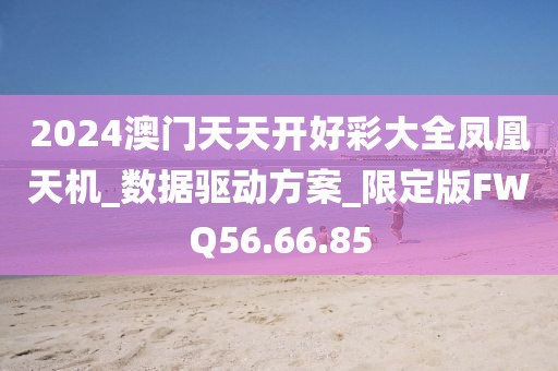 2024澳門天天開好彩大全鳳凰天機_數據驅動方案_限定版FWQ56.66.85