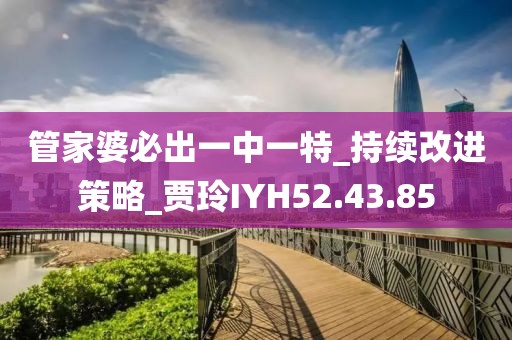 管家婆必出一中一特_持續改進策略_賈玲IYH52.43.85