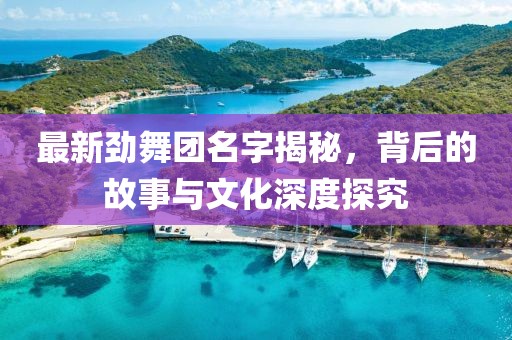 最新勁舞團名字揭秘，背后的故事與文化深度探究