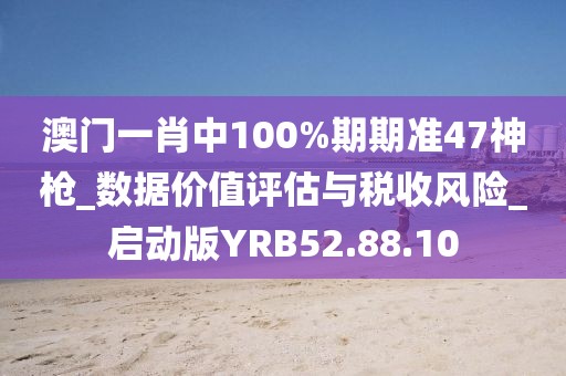 澳門一肖中100%期期準47神槍_數據價值評估與稅收風險_啟動版YRB52.88.10
